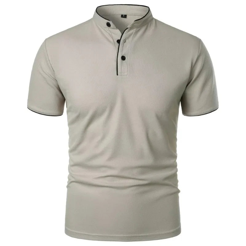 Men's Casual Polo Shirt | Short Sleeve Summer Top 8