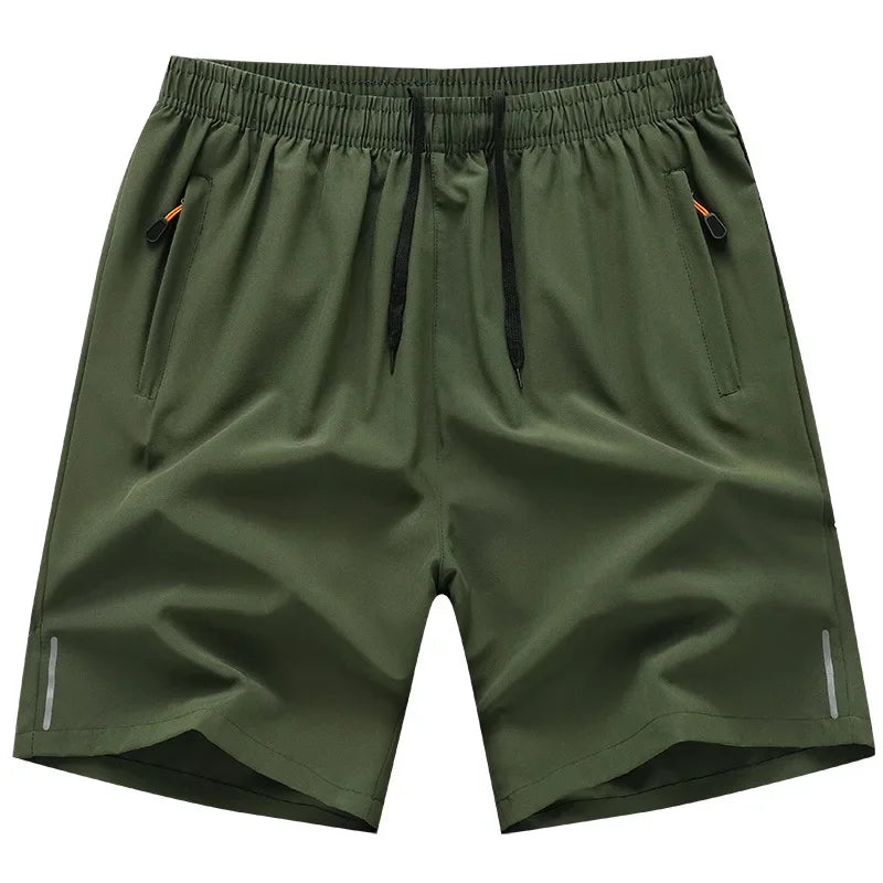 Men's Ice Silk Running Shorts | Breathable Gym Shorts 8