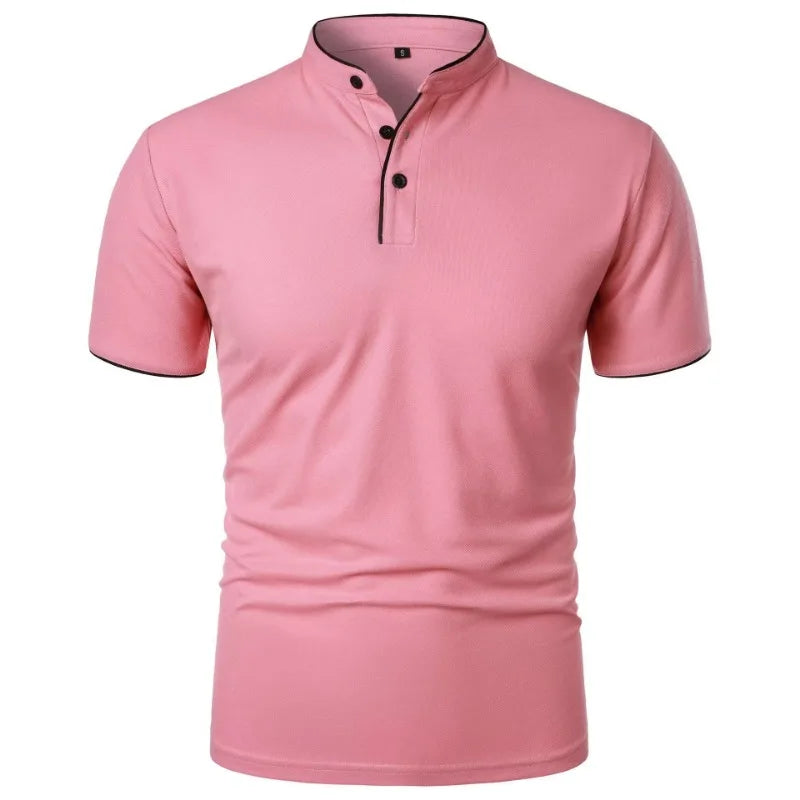 Men's Casual Polo Shirt | Short Sleeve Summer Top 6