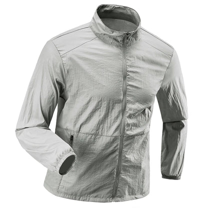 Men's Plus Size Hiking Jacket | Lightweight Sun-Protective Coat 6