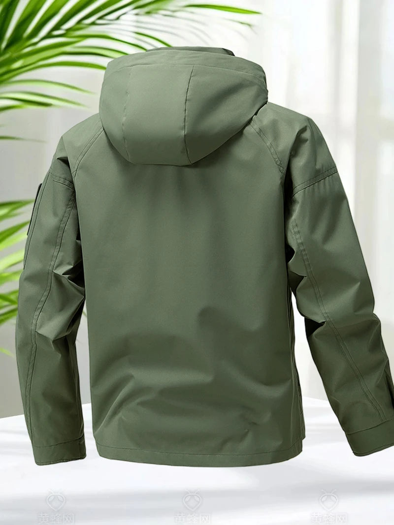 Men's Waterproof Softshell Jacket | Outdoor Windbreaker 4