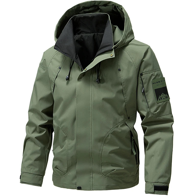 Men's Waterproof Softshell Jacket | Outdoor Windbreaker 6