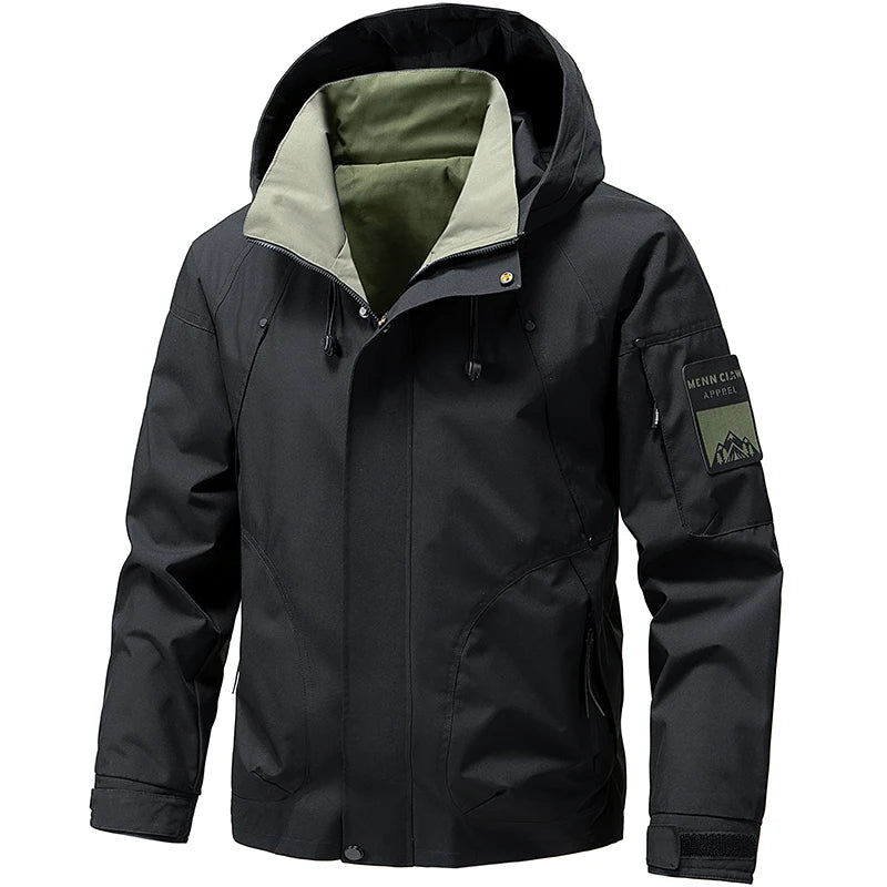 Men's Waterproof Softshell Jacket | Outdoor Windbreaker 7