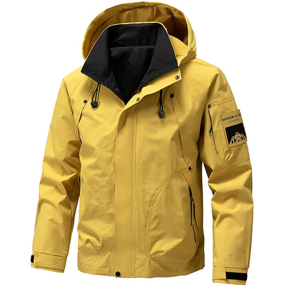 Men's Waterproof Softshell Jacket | Outdoor Windbreaker 8