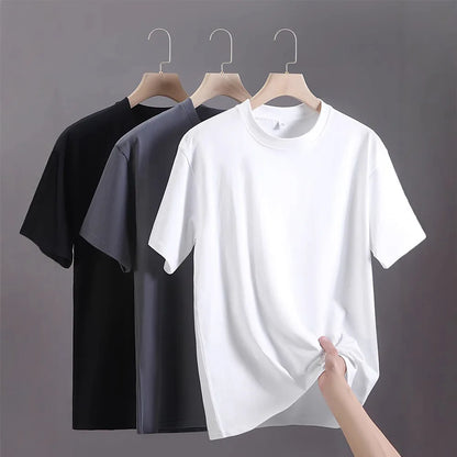 Oversize Cotton T-Shirt for Men | Casual Summer Tee 0