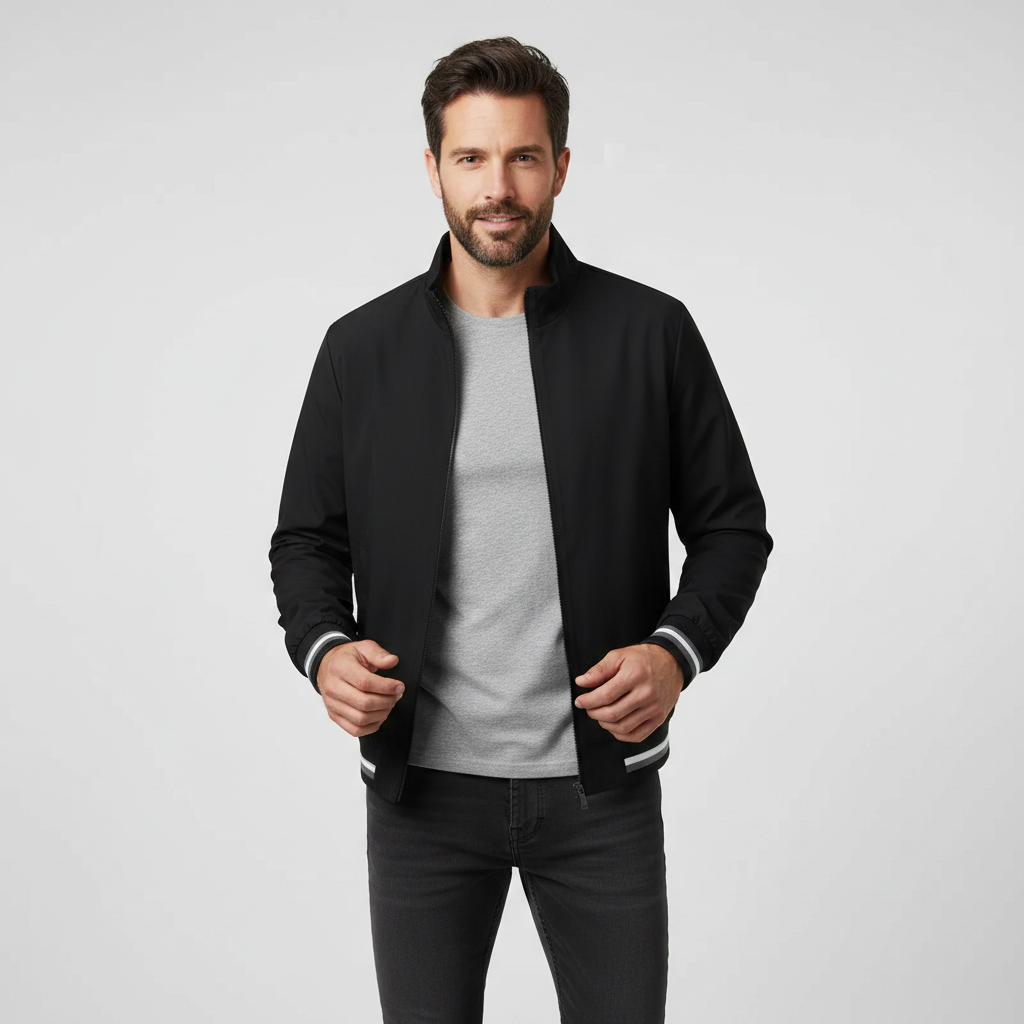 Men's Waterproof Jacket | Lightweight Casual Windbreaker