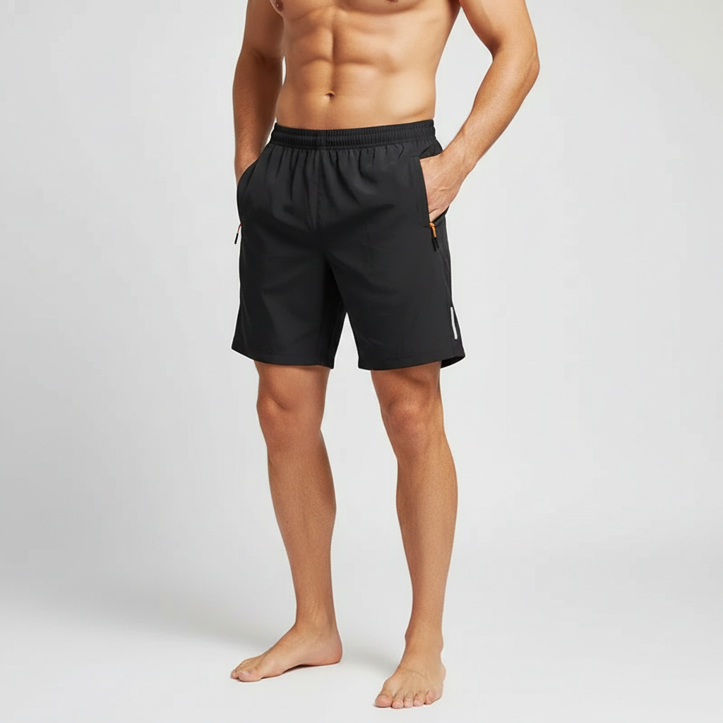 Men's Ice Silk Running Shorts | Breathable Gym Shorts