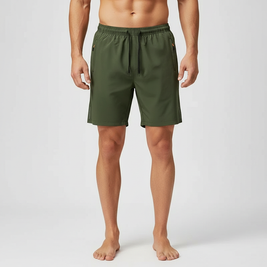 Men's Ice Silk Running Shorts | Breathable Gym Shorts