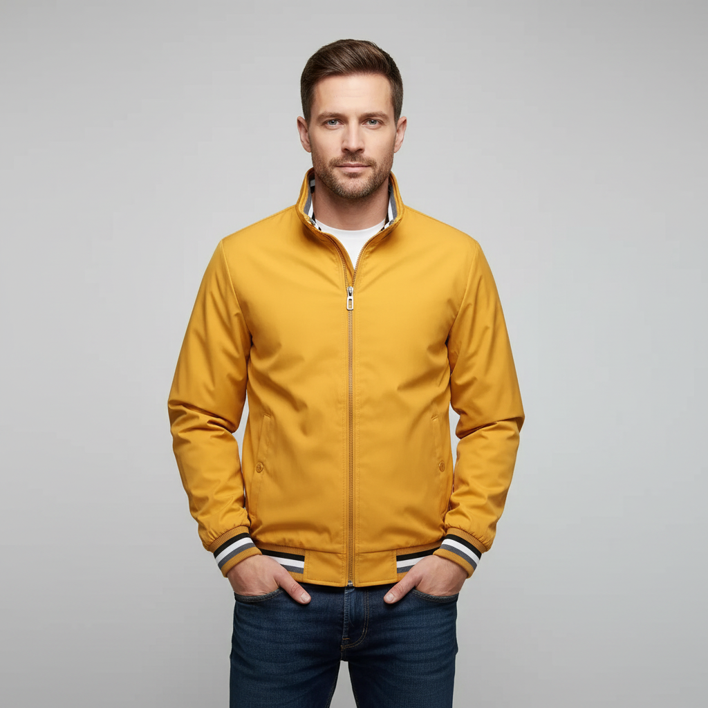 Men's Waterproof Jacket | Lightweight Casual Windbreaker