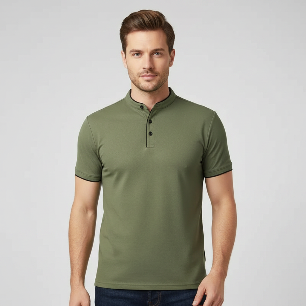 Men's Casual Polo Shirt | Short Sleeve Summer Top
